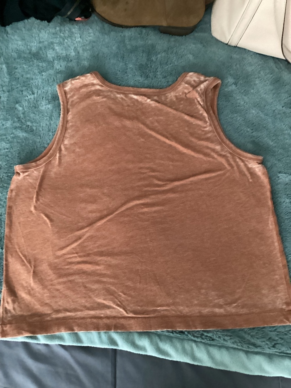 Two women’s medium “Rise-ilience” Sleeveless Crop Tops Super Soft - Picture 10 of 10